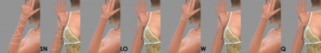 Ivy Arm chains collection GRL-S at JFC-Sims