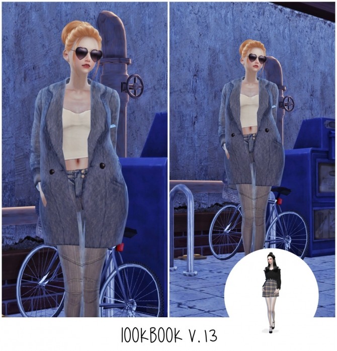Sims 4 LOOKBOOK V.13 14 poses + 1 All in One at Flower Chamber