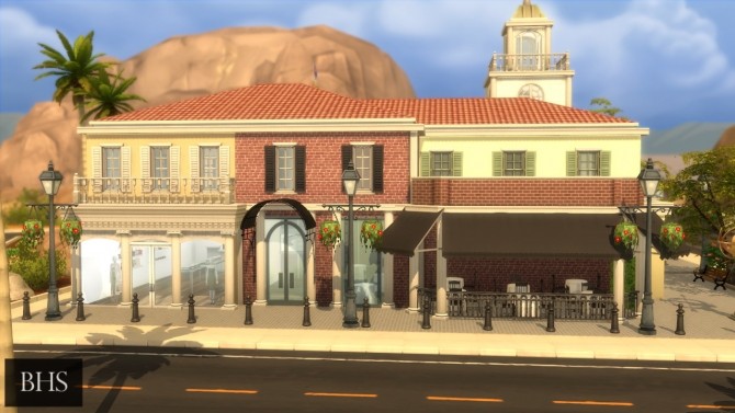 Sims 4 The Calabasas Commons at Beverly Hills Sims