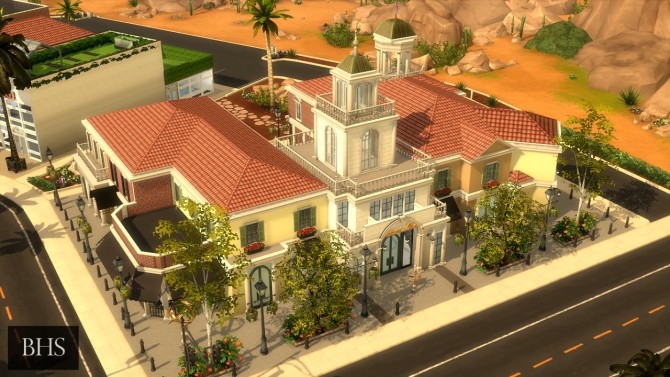 Sims 4 The Calabasas Commons at Beverly Hills Sims