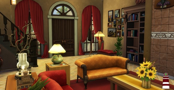 Sims 4 Casa Feliz by Waterwoman at Akisima
