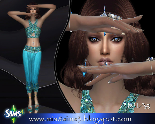 Sims 4 20 female poses #7 at MIA8