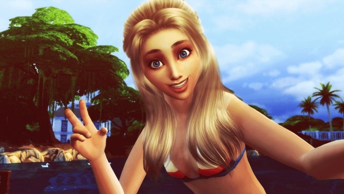 Sims 4 Selfie For Girls Individual Kids Pose Override No.6 at RomerJon17 Productions