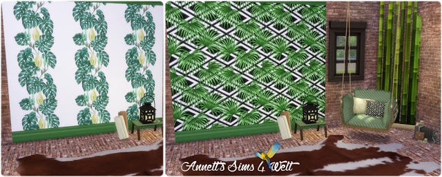 Sims 4 Palm wallpapers at Annett’s Sims 4 Welt
