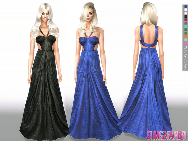 Sims 4 212 Formal dress by sims2fanbg at TSR