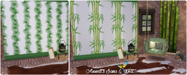 Sims 4 Palm wallpapers at Annett’s Sims 4 Welt