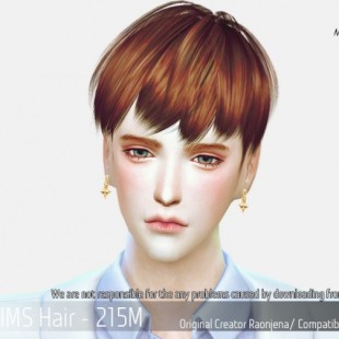 Roux Hair 73 by TsminhSims at TSR » Sims 4 Updates