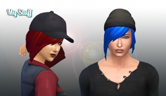 Sims 4 Shy Hairstyle at My Stuff