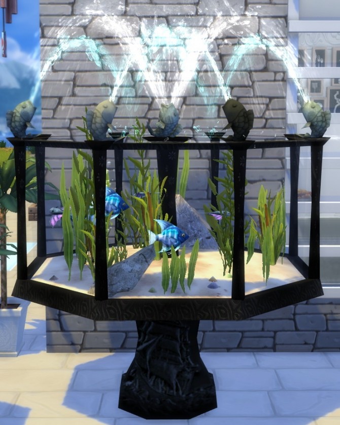 Sims 4 Summer Garden Tank (Iron) at Sims 4 Studio