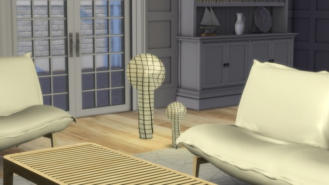 Sims 4 Paper Lamp at Meinkatz Creations