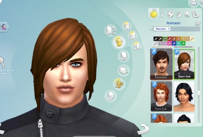 Sims 4 Shy Hairstyle at My Stuff