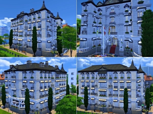 Sims 4 Gran Hotel Miramar by casmar at TSR