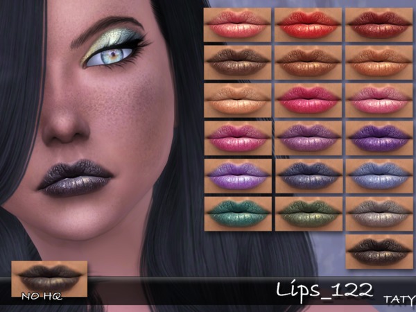Sims 4 Lips 122 by tatygagg at TSR
