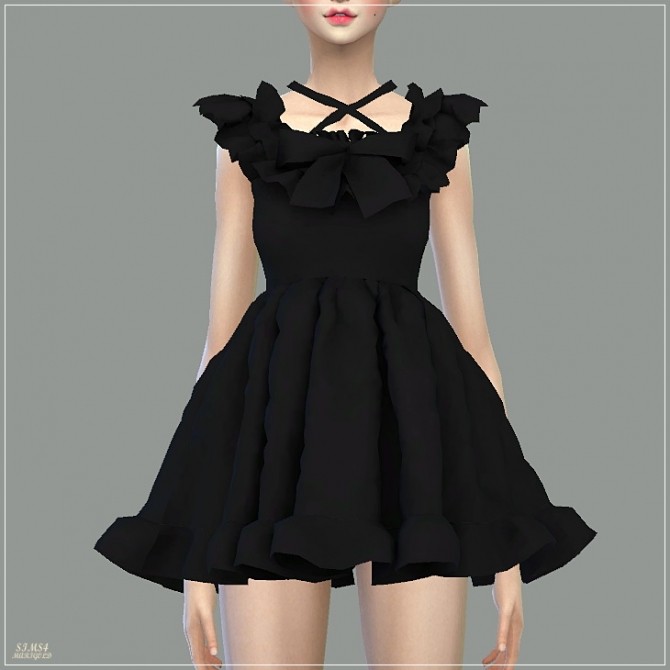 Pure Doll Dress at Marigold » Sims 4 Updates