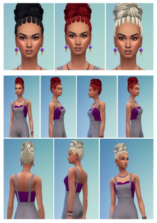 Braid Knot on Top at Birksches Sims Blog » Sims 4 Updates