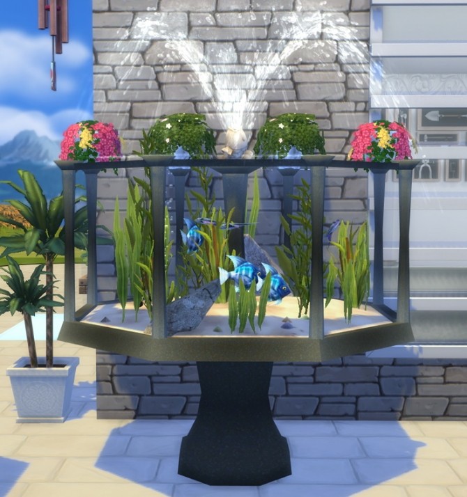 Sims 4 Summer Garden Tank (Iron) at Sims 4 Studio