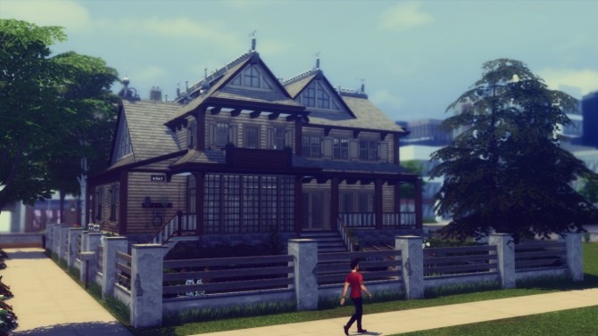 Sims 4 Polish House from Zakopane at dw62801