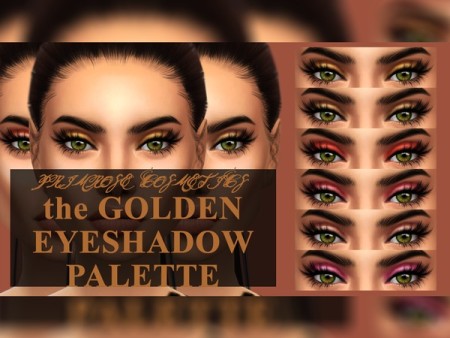The Gold Eyeshadow Palette by PrimroseSmith at TSR