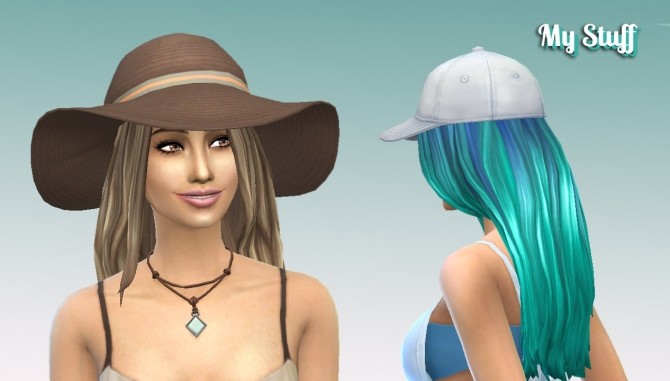 Sims 4 Gorgeous Hair Ombre by Kiara at My Stuff