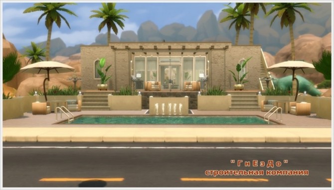 Sims 4 Bungalow at Sims by Mulena