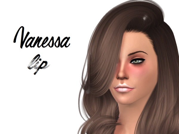 Sims 4 Vanessa LIP by VitanyChan at TSR