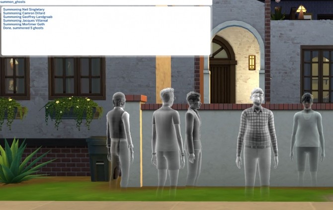 Sims 4 Summon Ghosts by Lynire at Mod The Sims