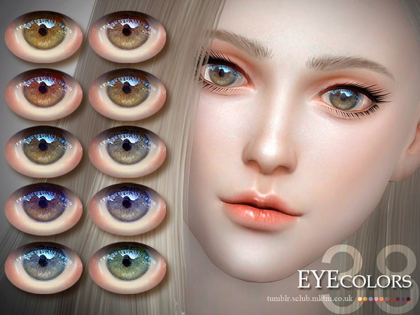 Sims 4 Eyecolor 38 by S Club LL at TSR