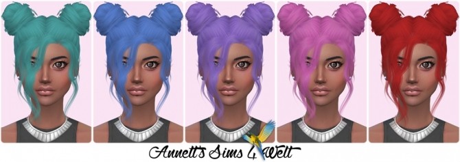 Sims 4 Leah Lillith Nevaeh Recolors at Annett’s Sims 4 Welt