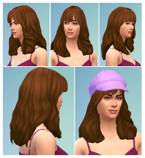 Sims 4 Claire Hair at Birksches Sims Blog
