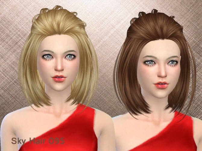 Sims 4 Skysims hair 095 (Pay) at Butterfly Sims