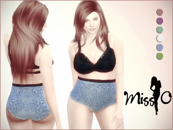 Sims 4 Highwaisted Swimsuit by Mis O at TSR