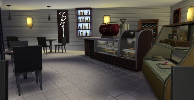 Sims 4 The Tech Hub Urban Apartments and Shops by porkypine at Mod The Sims