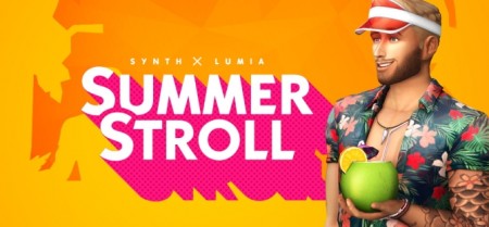 SUMMER STROLL CC Stuff pack at LumiaLover Sims