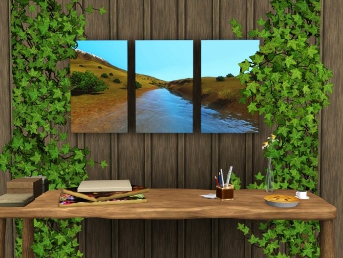 Sims 4 Natural Tryptic by Natsynchro at Sims Artists