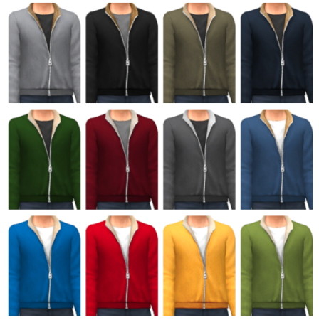 Fleece Jackets at Marvin Sims » Sims 4 Updates