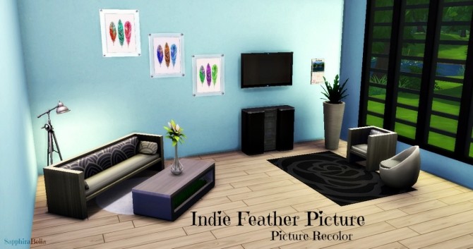 Sims 4 Indie Feather Pictures at Simelicious