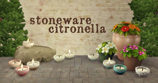 Sims 4 Stoneware Citronella at Hamburger Cakes