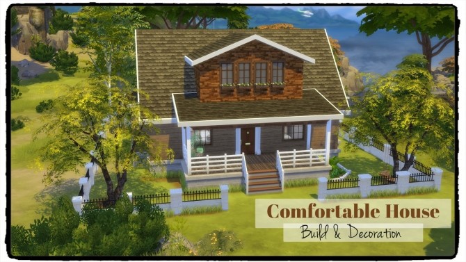 Sims 4 Comfortable House at Dinha Gamer