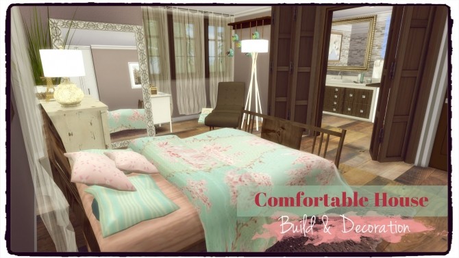 Sims 4 Comfortable House at Dinha Gamer