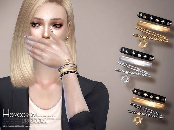 Sims 4 Bracelet N07 by S Club LL at TSR