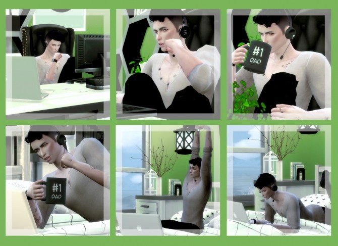 Sims 4 Model Pose Set 8 at ConceptDesign97