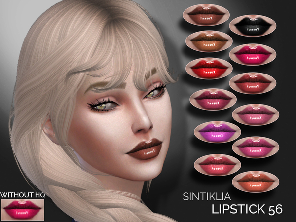 Sims 4 Lipstick 56 by Sintiklia at TSR