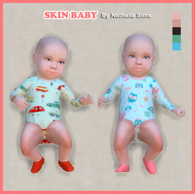 Sims 4 Baby skin 7 at Nathalia Sims