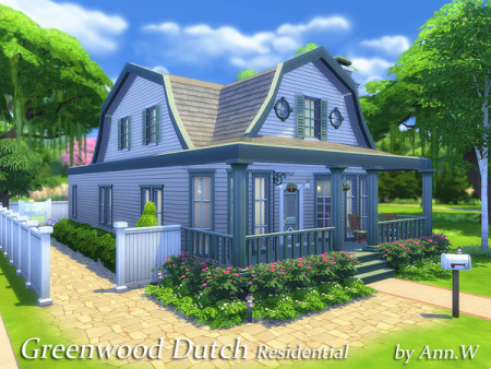 Greenwood Dutch house by annwang923 at TSR