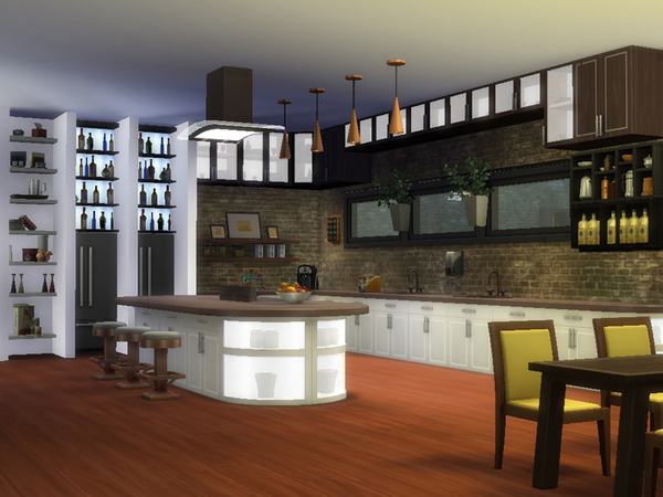 Sims 4 Alterno luxury modern house by Danuta720 at TSR