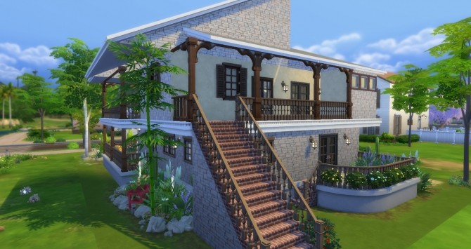 Sims 4 Villa Pasión de Gavilanes at Kyma Desingsims S4