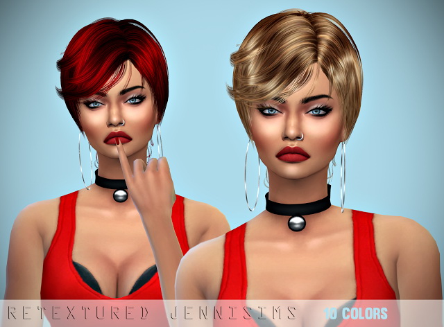 Sims 4 Newsea Ramya and Knighthood Hair retextures at Jenni Sims