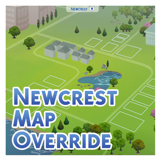Sims 4 Newcrest Colour Map Override by Menaceman44 at Mod The Sims
