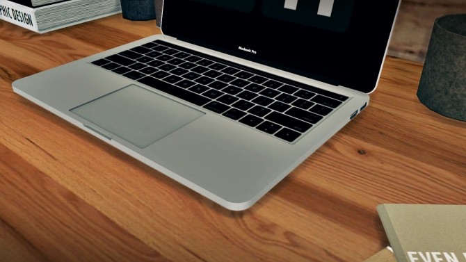 Sims 4 Apple Macbook Pro 2016 (OLED Touch Panel Version) at MXIMS