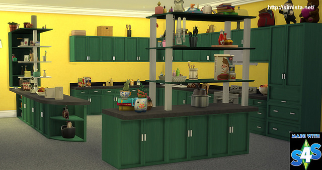 Sims 4 Prodigious Kitchen at Simista